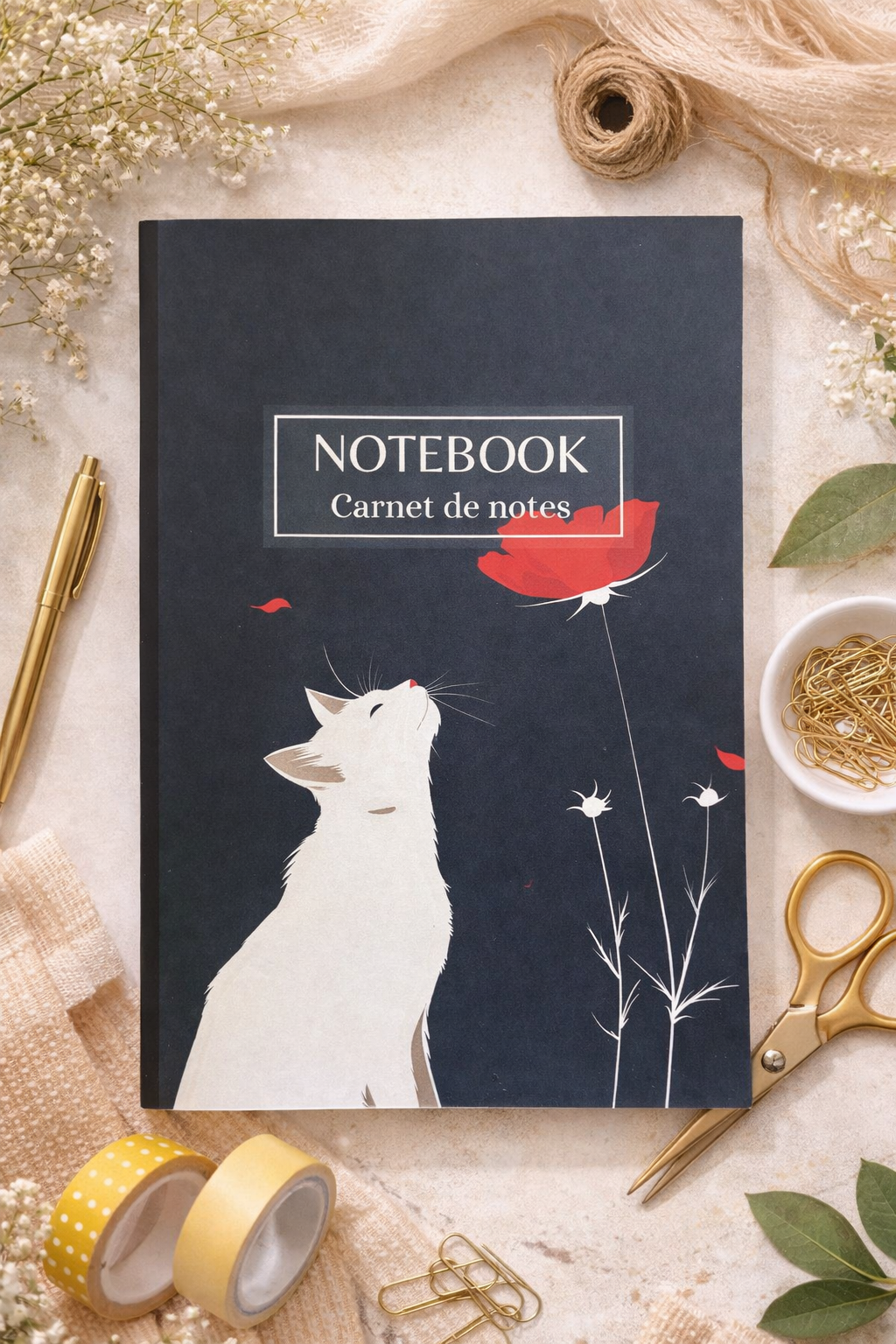 Carnet Douceur de velours